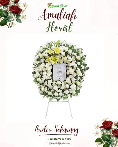 Krans Bunga Duka Cita di Undrusbinangun